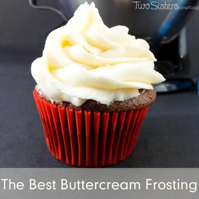 The Best Buttercream Frosting - Two Sisters Crafting