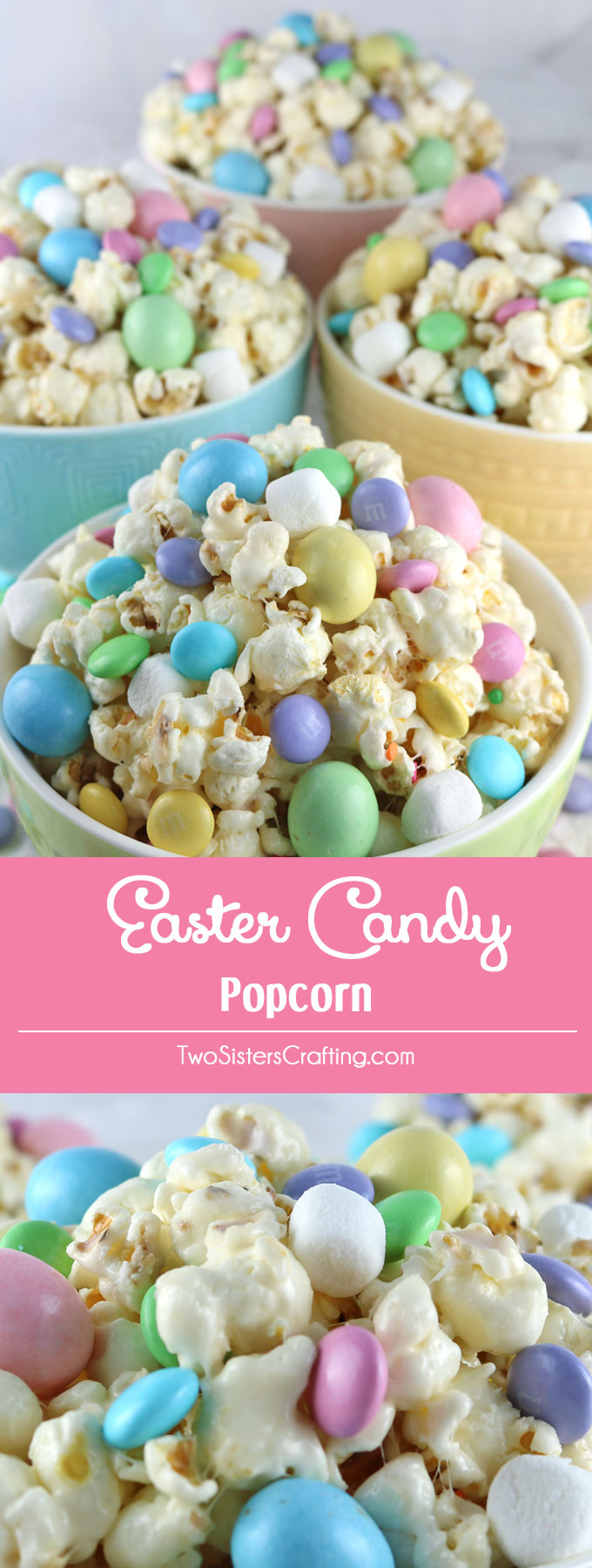 Easter Candy Popcorn - Two Sisters