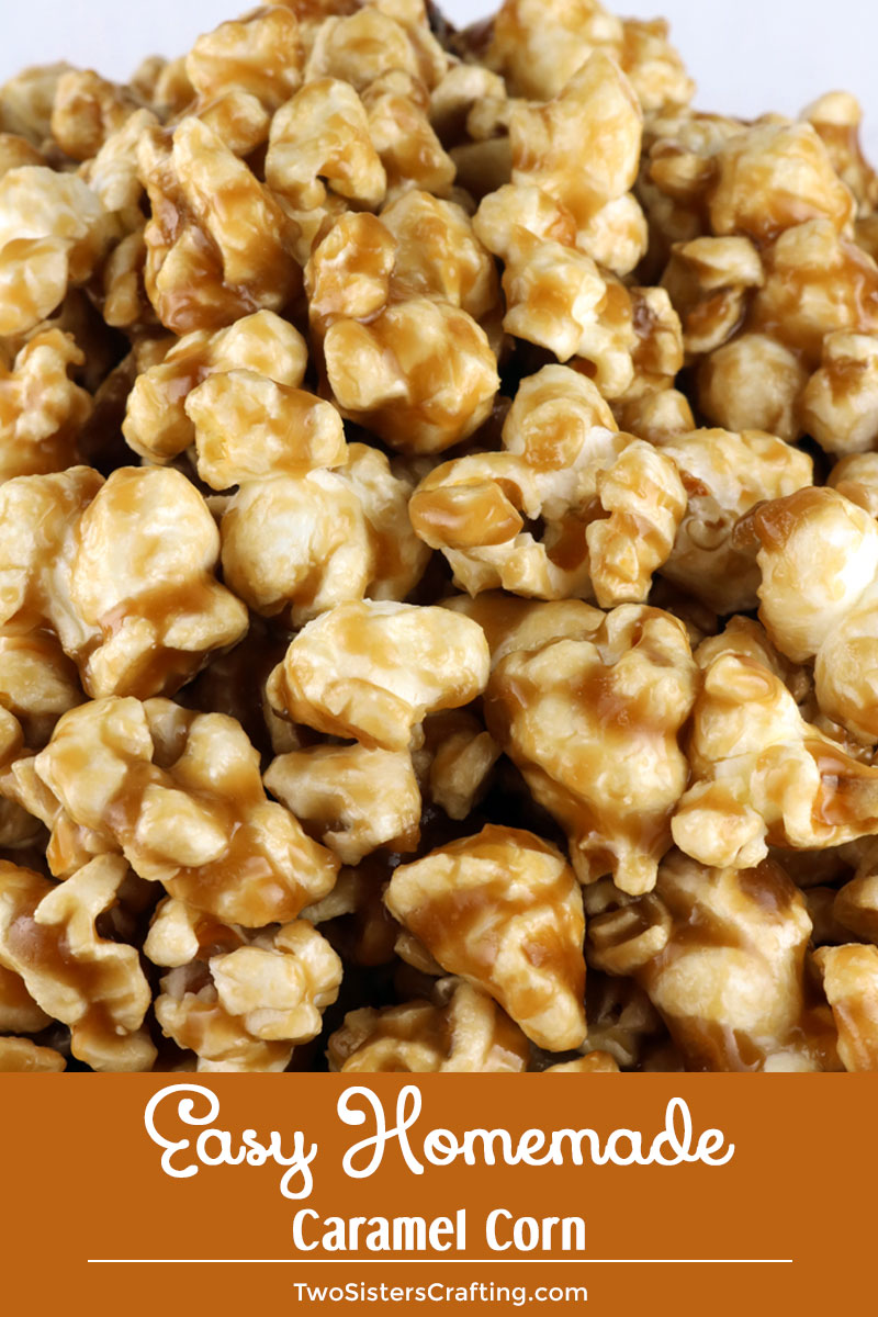 easy homemade caramel corn