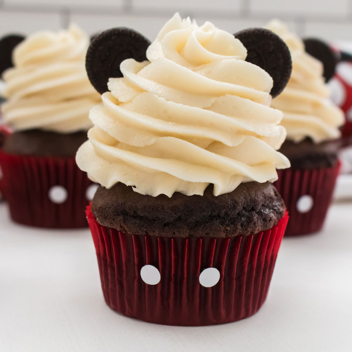 Easy Mickey Mouse Cupcakes Recipe
