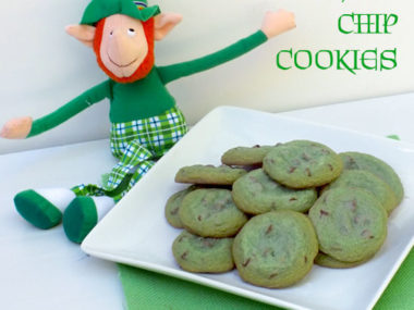 Mint Chocolate Chip Cookies