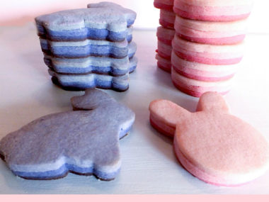 Ombre Easter Cookies