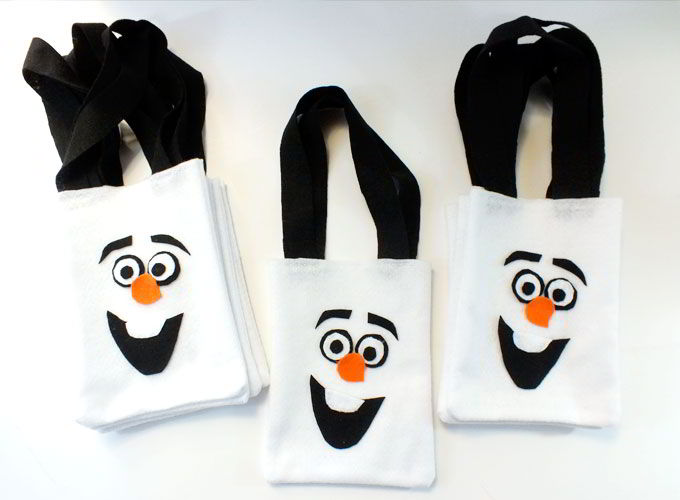 olaf candy bags