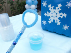 Frozen DIY Bubble Wands