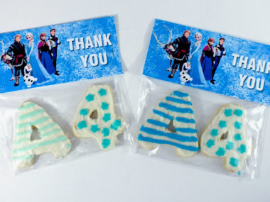 Frozen Party Favor Cookies