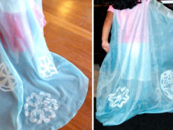 Frozen DIY Elsa Capes