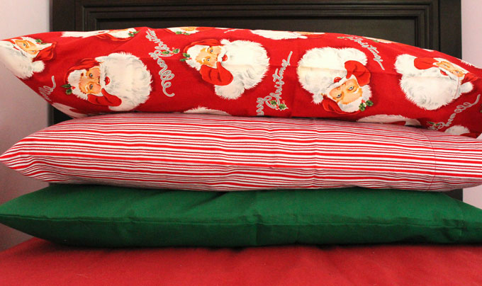 christmas pillow cases