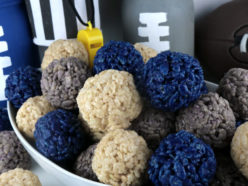 Dallas Cowboys Rice Krispie Bites