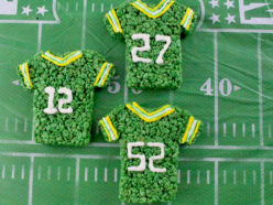 Green Bay Packers Rice Krispie Treats