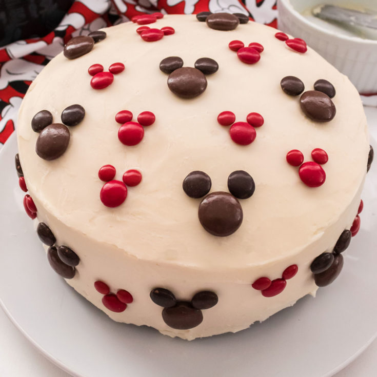 Mickey Mouse Cake – Mannarinu