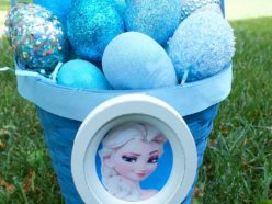 Frozen Easter Basket and Easter Eggs