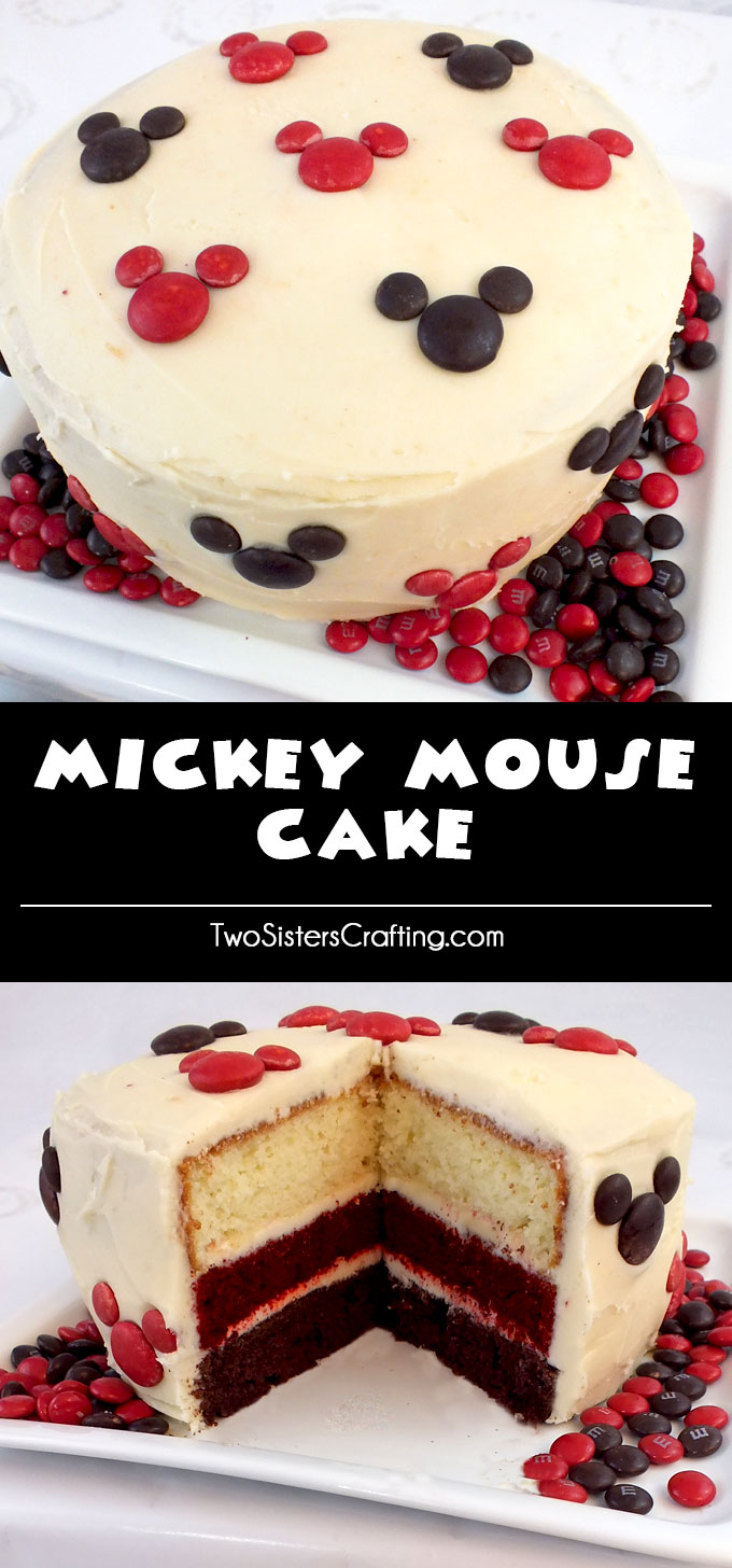 Mickey Mouse Cake Chocolate