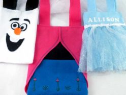 Frozen DIY Party Favor Bags