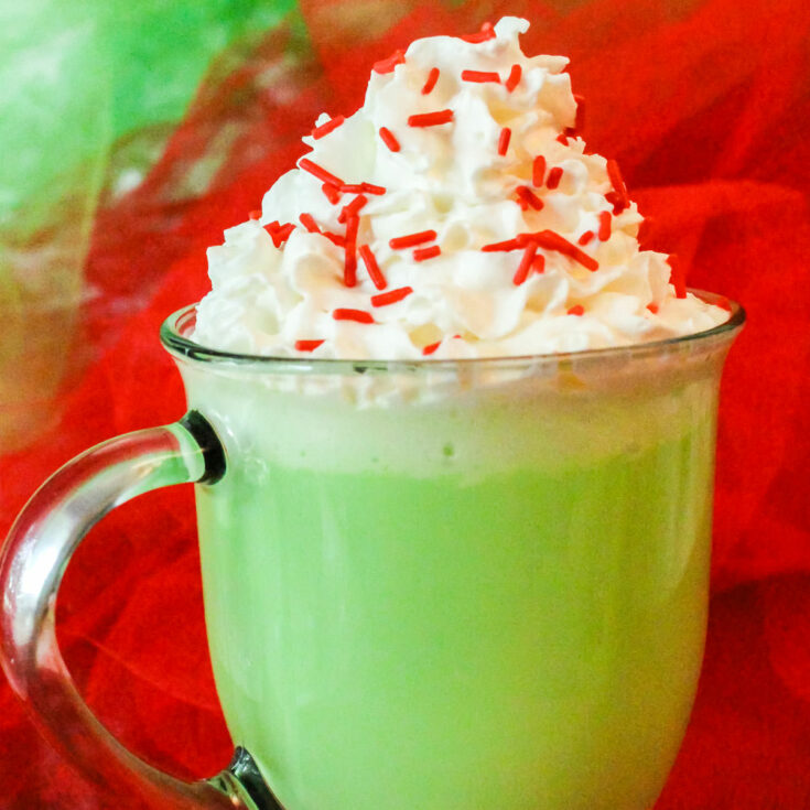 Grinch Hot Vanilla Milk