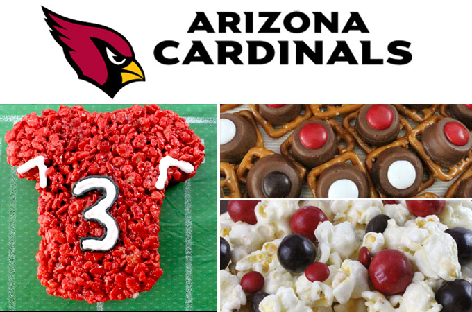 Arizona Cardinals Game Day Treats - Two Sisters