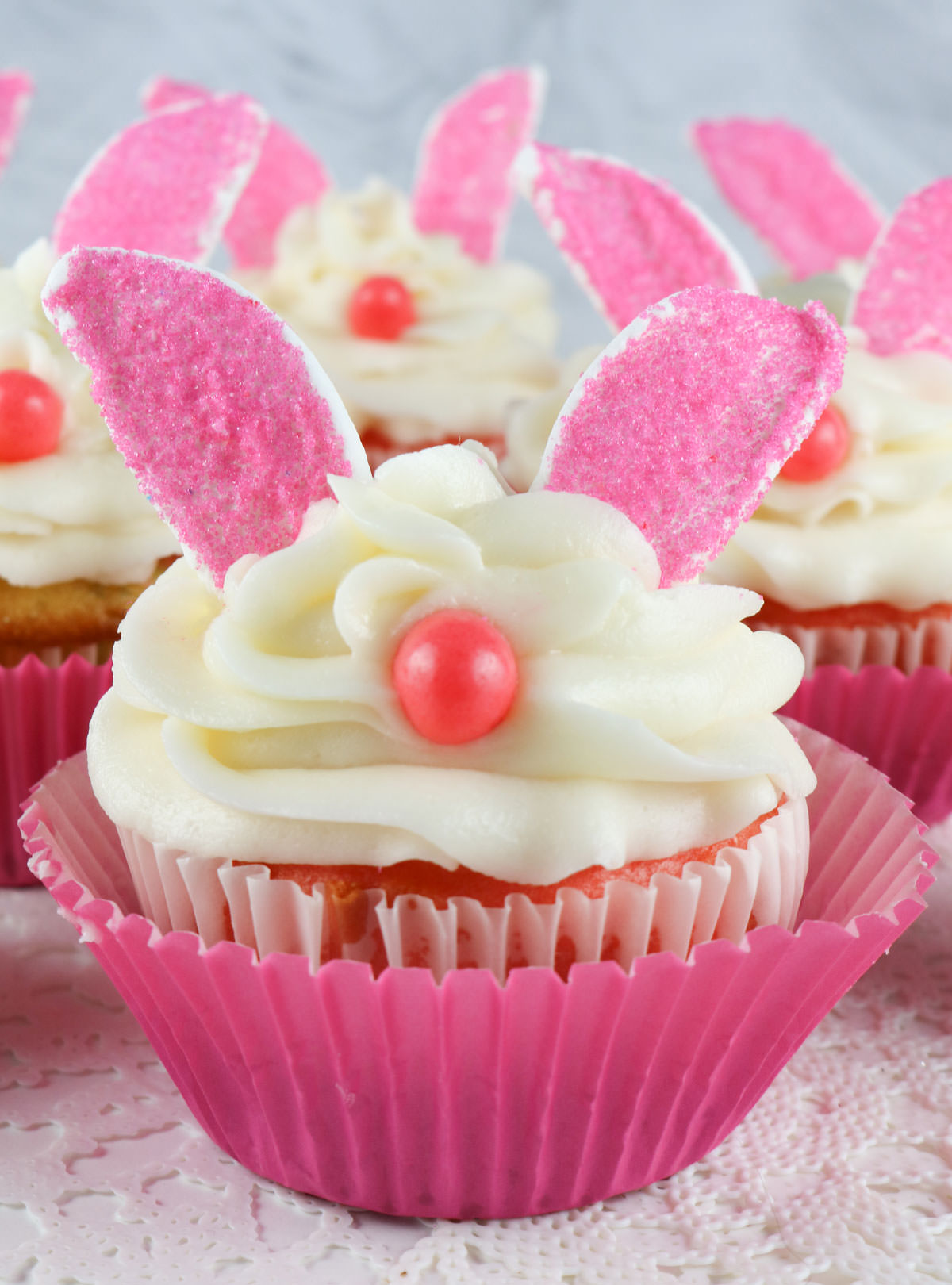 Bunny Cupcakes - Two Sisters