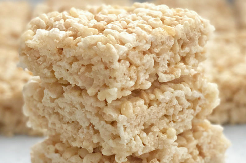 The Best Ever Rice Krispie Treat Recipe - Two Sisters