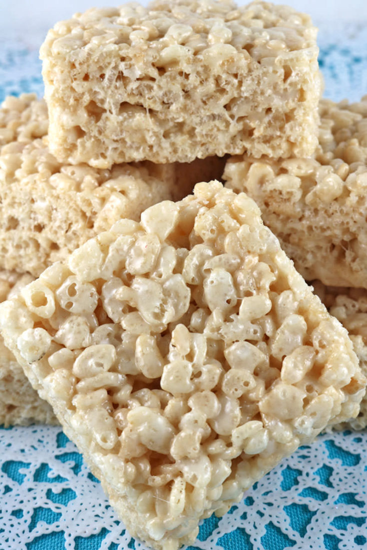 The Best Ever Rice Krispie Treat Recipe - Two Sisters