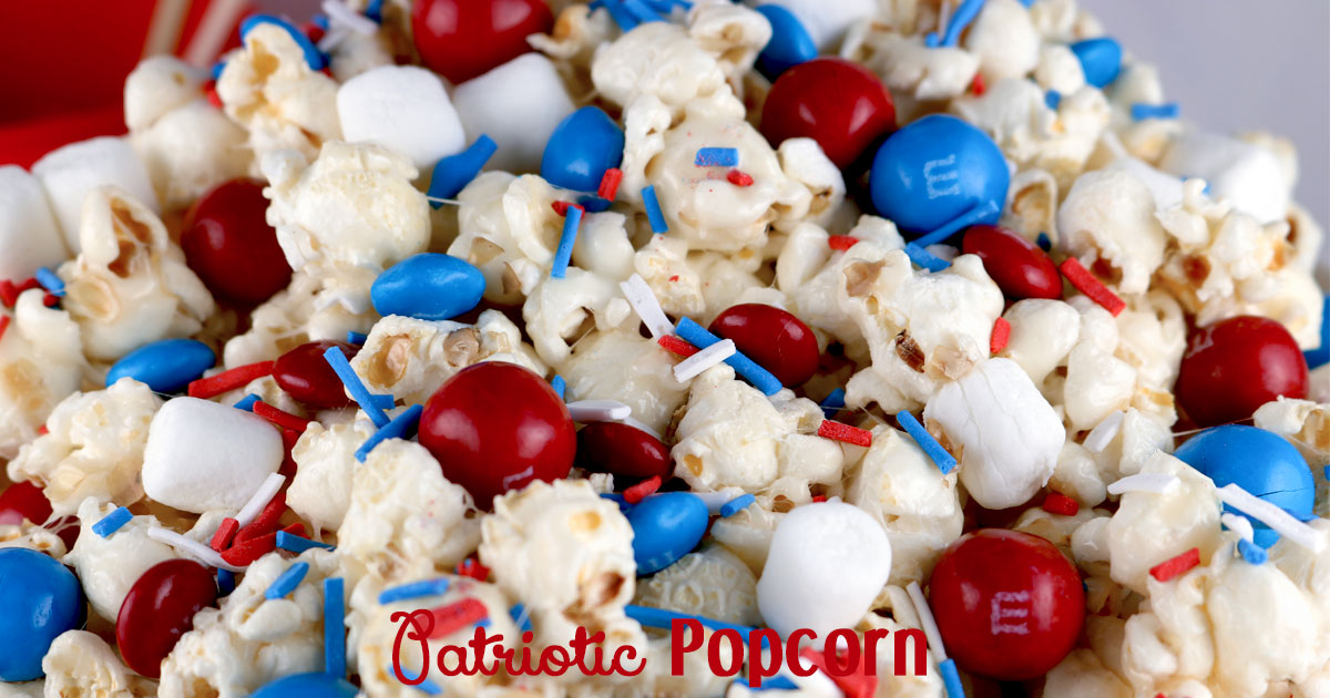 Patriotic Popcorn - Two Sisters