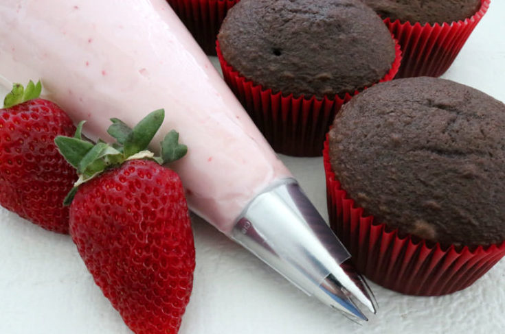 The Best Strawberry Buttercream Frosting - Two Sisters