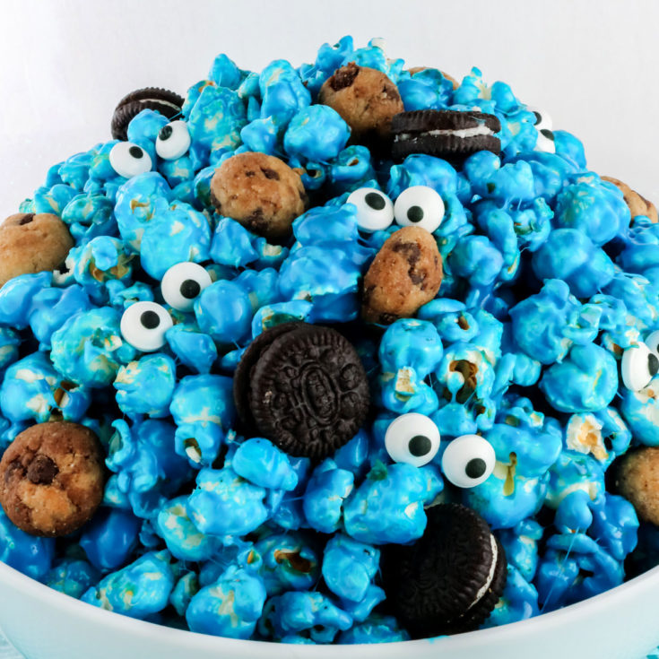 Cookie Monster Popcorn