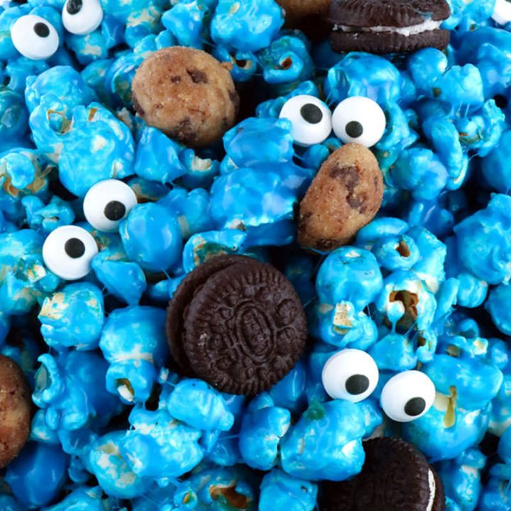 Cookie Monster Popcorn Two Sisters