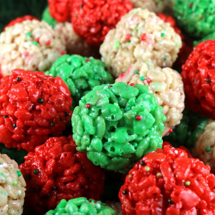 christmas balls dessert