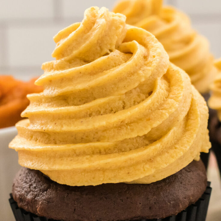 The Best Pumpkin Spice Buttercream Frosting