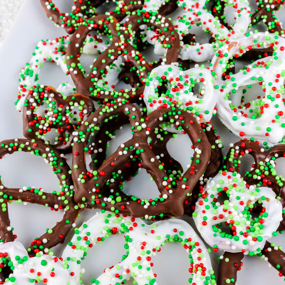 Homemade Chocolate Covered Pretzels