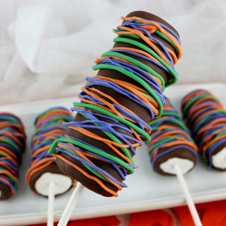 Halloween Marshmallow Pops