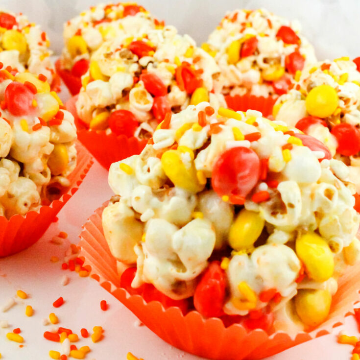 Halloween Popcorn Balls