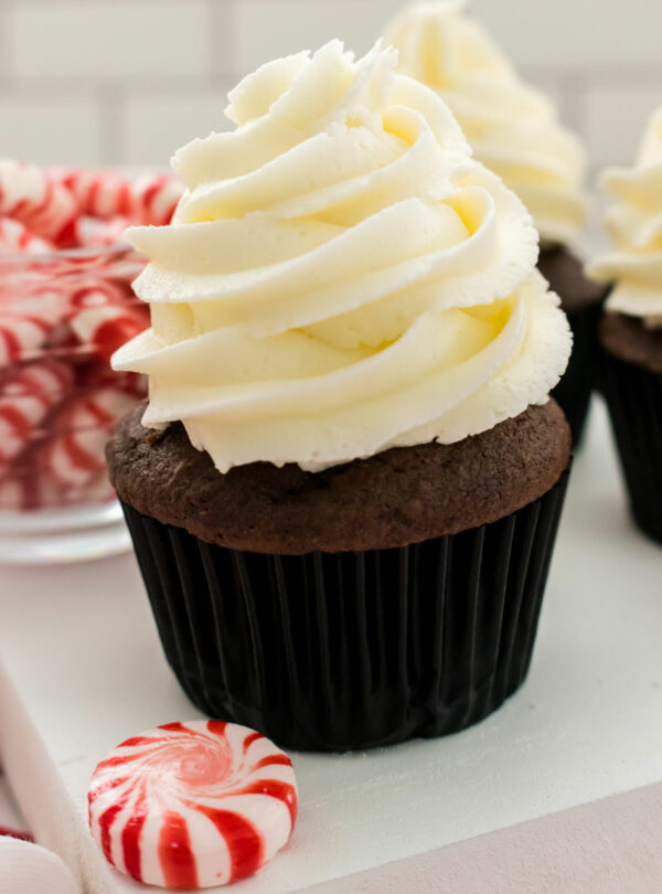 The Best Peppermint Buttercream Frosting - Two Sisters