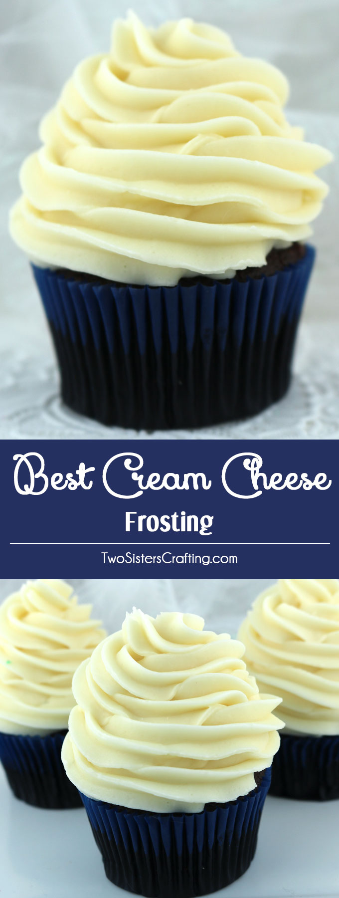 The Best Cream Cheese Frosting Two Sisters