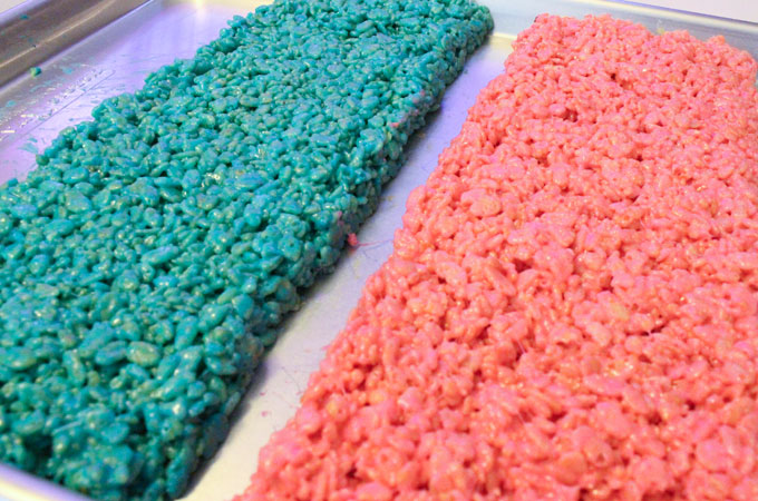 Celebration Rice Krispie Treats Two Sisters