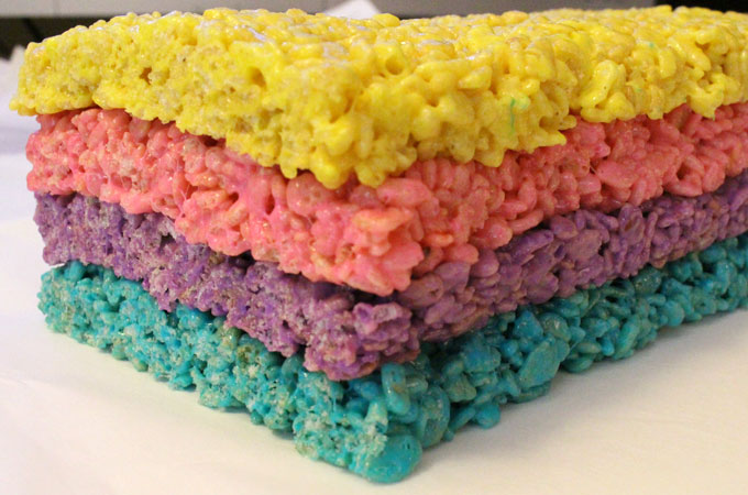 Celebration Rice Krispie Treats Two Sisters