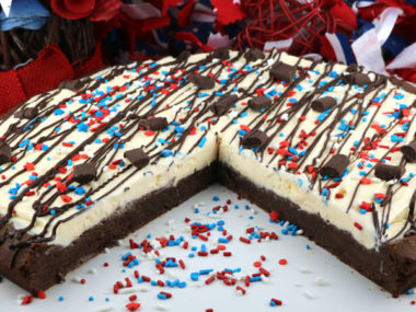 Patriotic Cookie Pizza