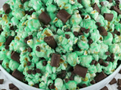 Chocolate Mint Popcorn