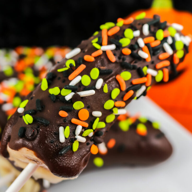 Halloween Frozen Bananas