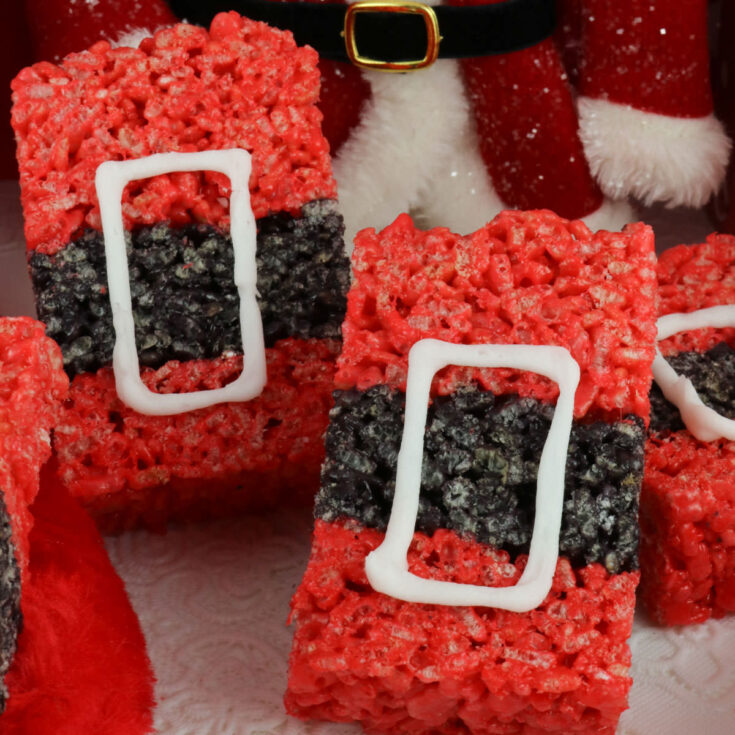 Santa Claus Rice Krispie Treats