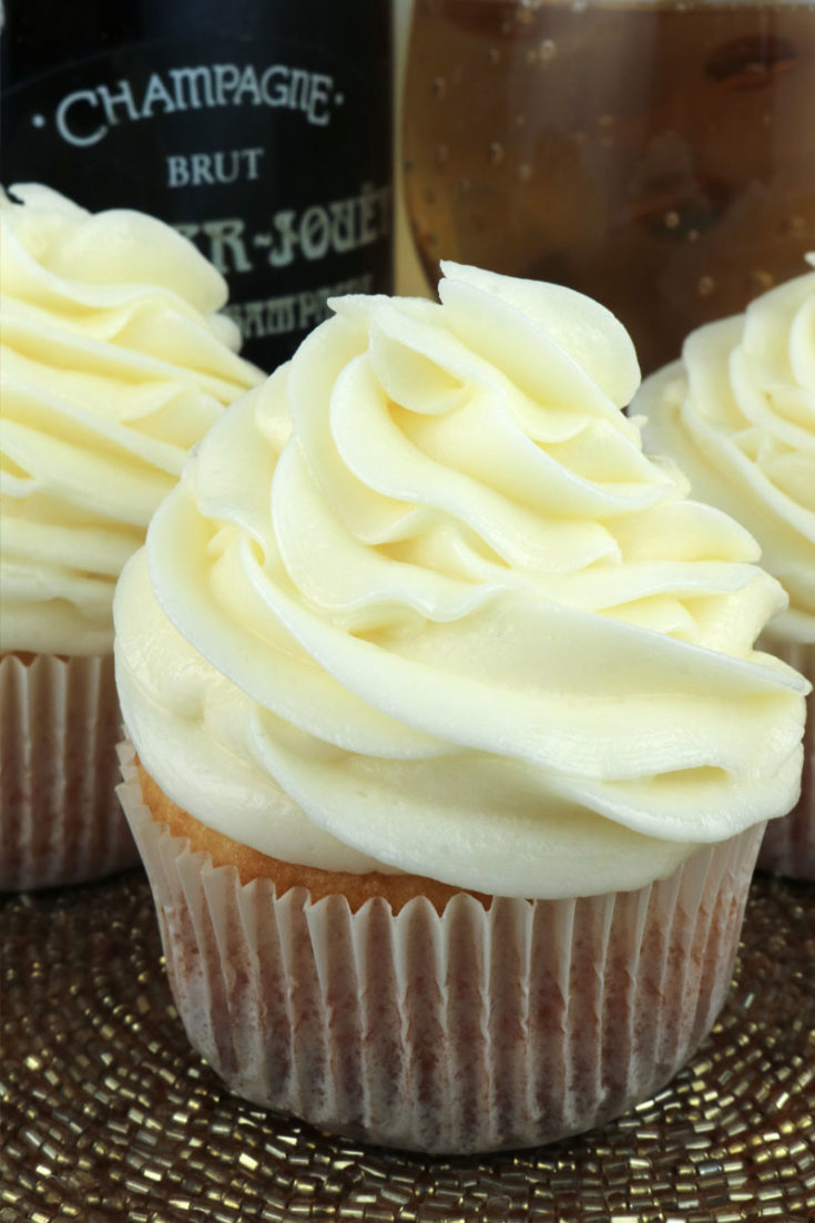 Champagne Buttercream Frosting - Two Sisters