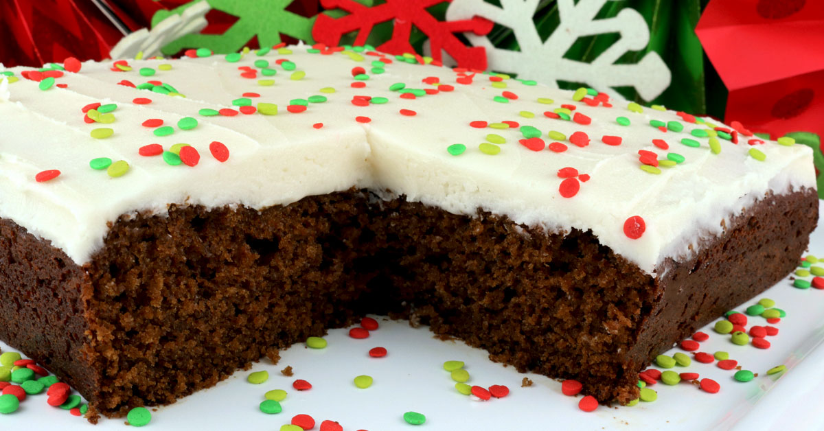 Homemade Gingerbread Cake - Two Sisters