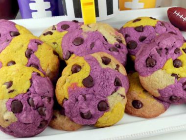 Minnesota Vikings Chocolate Chip Cookies