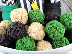 Philadelphia Eagles Rice Krispie Bites