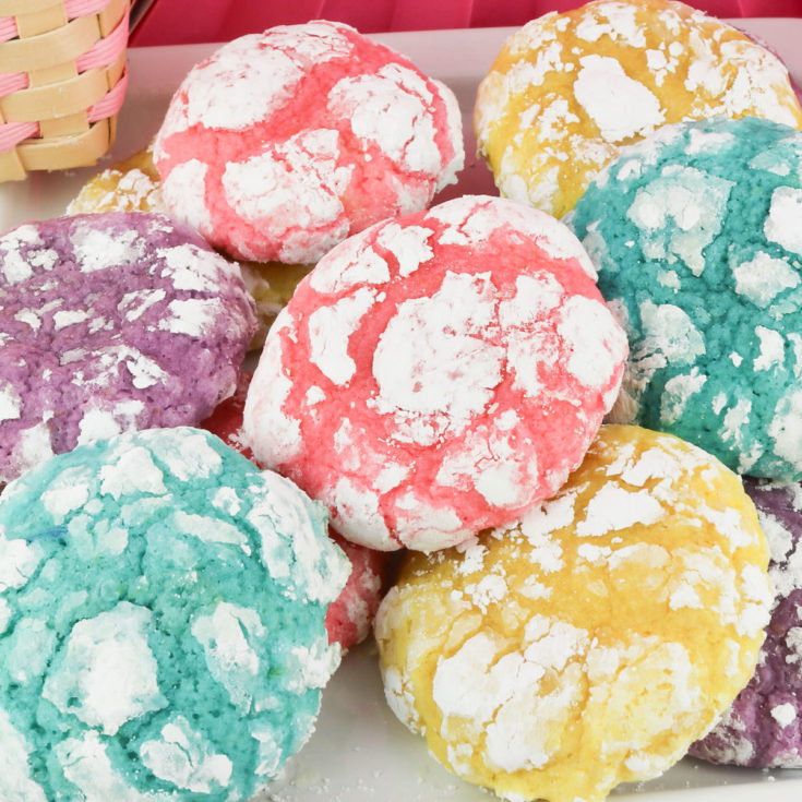 Lemon Crinkle Cookies