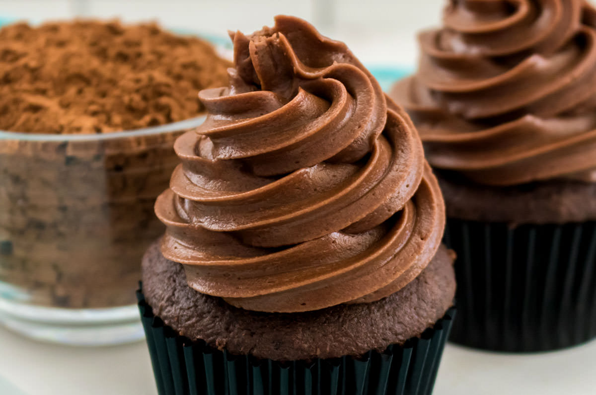 The Best Chocolate Cream Cheese Frosting - Two Sisters