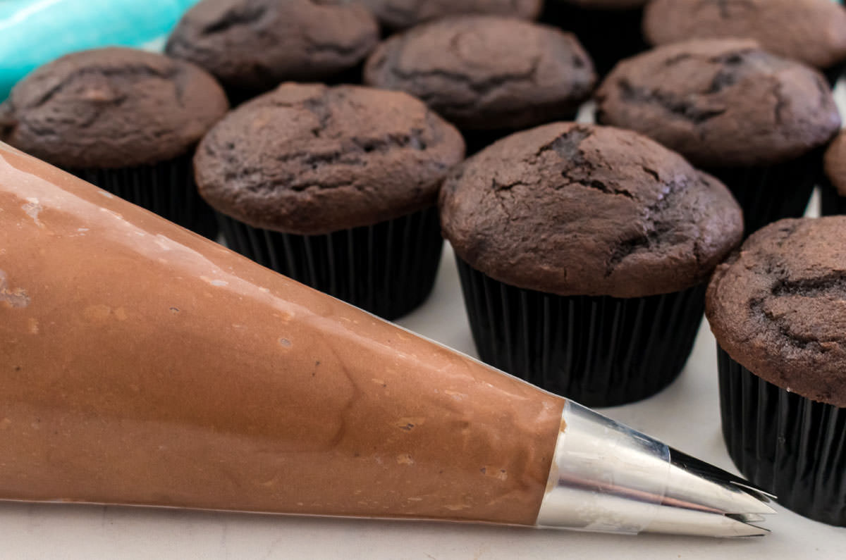 The Best Chocolate Cream Cheese Frosting - Two Sisters