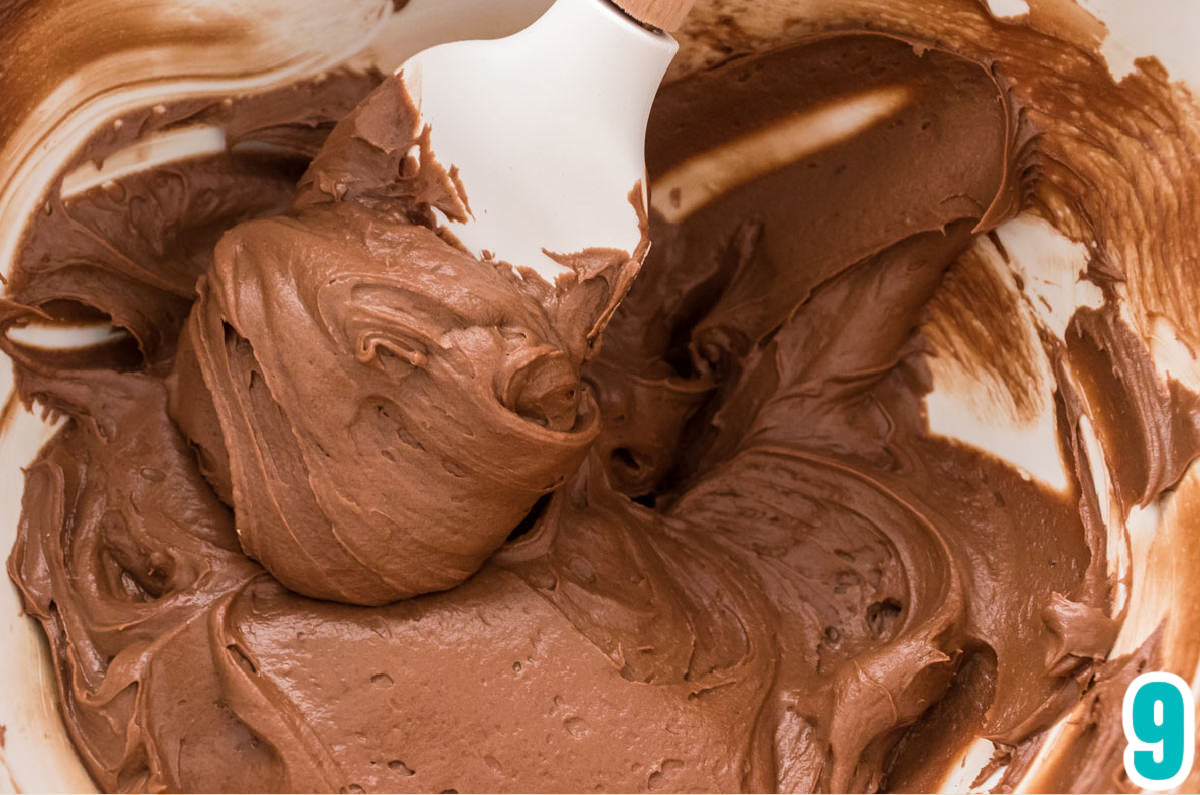 The Best Chocolate Cream Cheese Frosting - Two Sisters