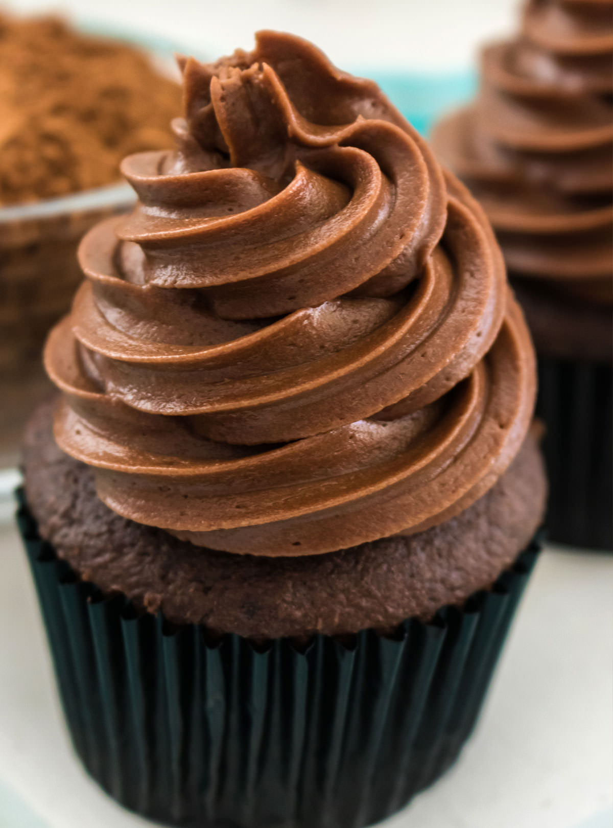 The Best Chocolate Cream Cheese Frosting - Two Sisters