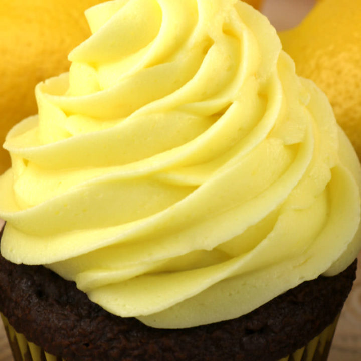 The Best Lemon Buttercream Frosting Two Sisters