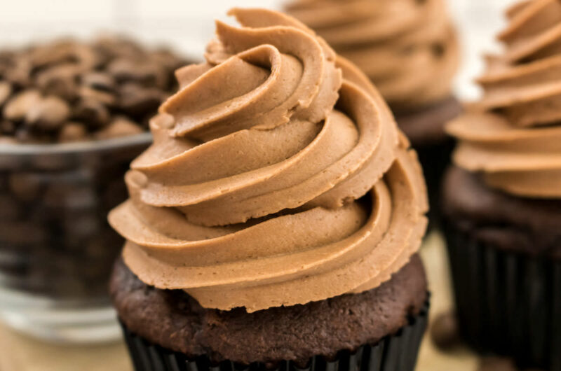 The Best Mocha Buttercream Frosting - Two Sisters